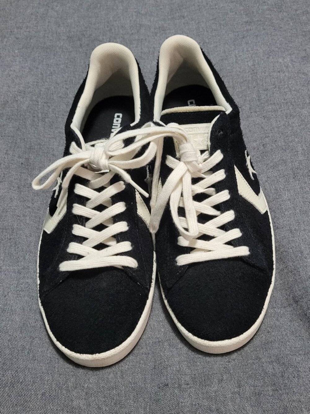 Converse Pro Leather 76 Low 'Black Egret' - Men's Size 11